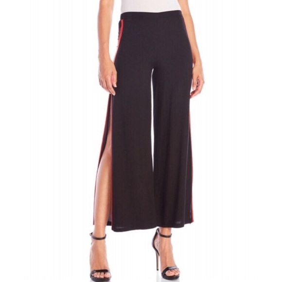SAN SOUCI Side Split Pants - Picture 1 of 8